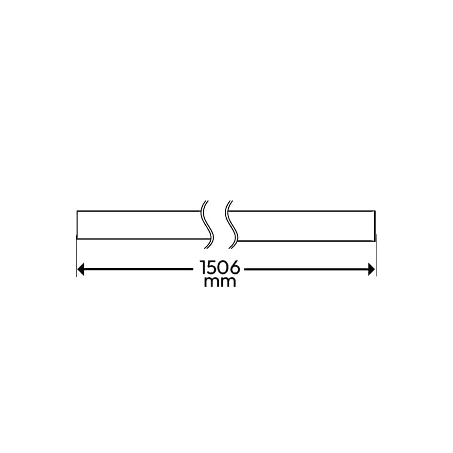 LED Linear Hanging Light with Samsung Chip 1.5m 4000K in White image 9