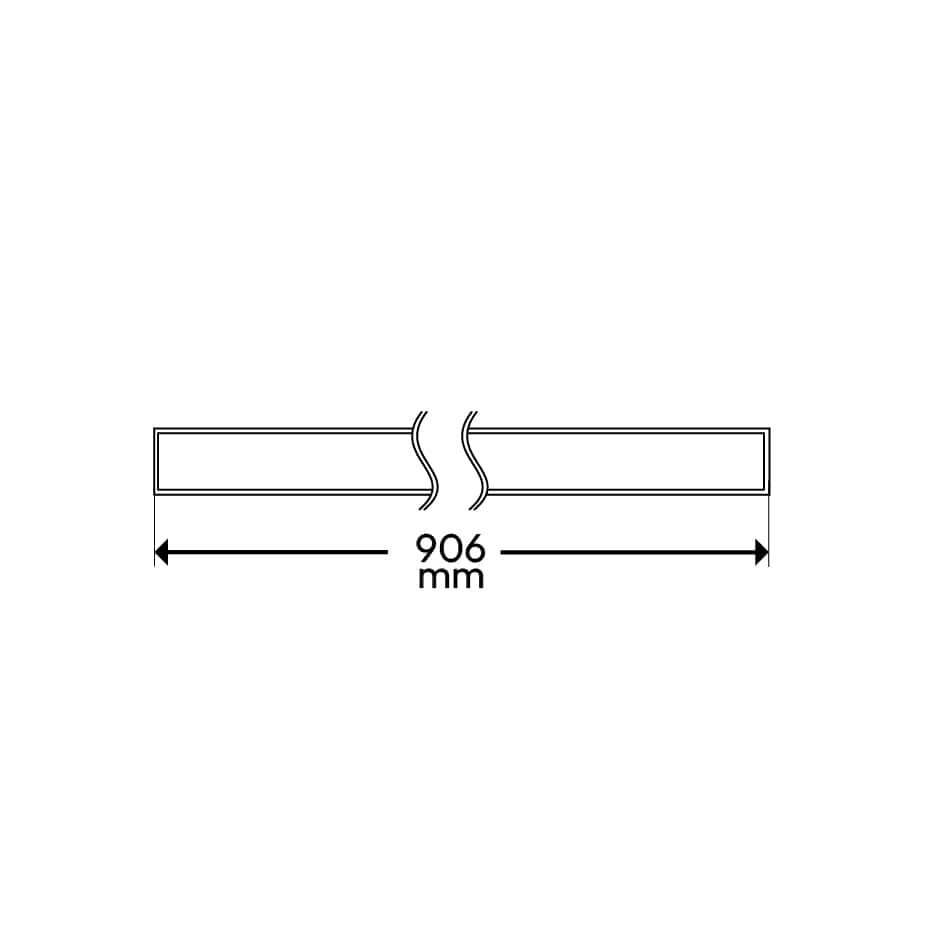 SIMPLYLine Linear LED Hanging Light with Samsung Chip 0.9m 4000K 20W in White image 7