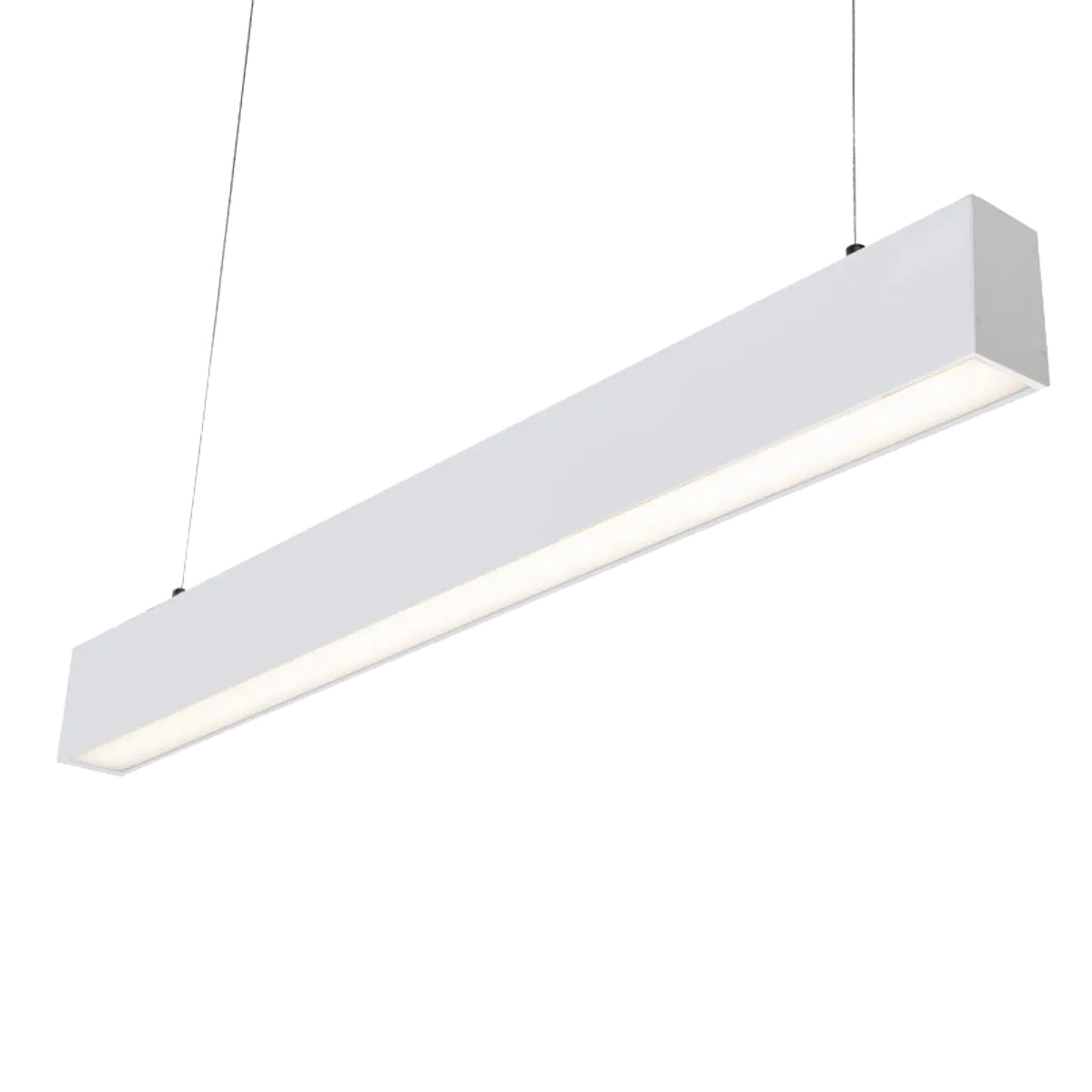 SIMPLYLine Linear LED Hanging Light with Samsung Chip 0.9m 4000K 20W in White image 0