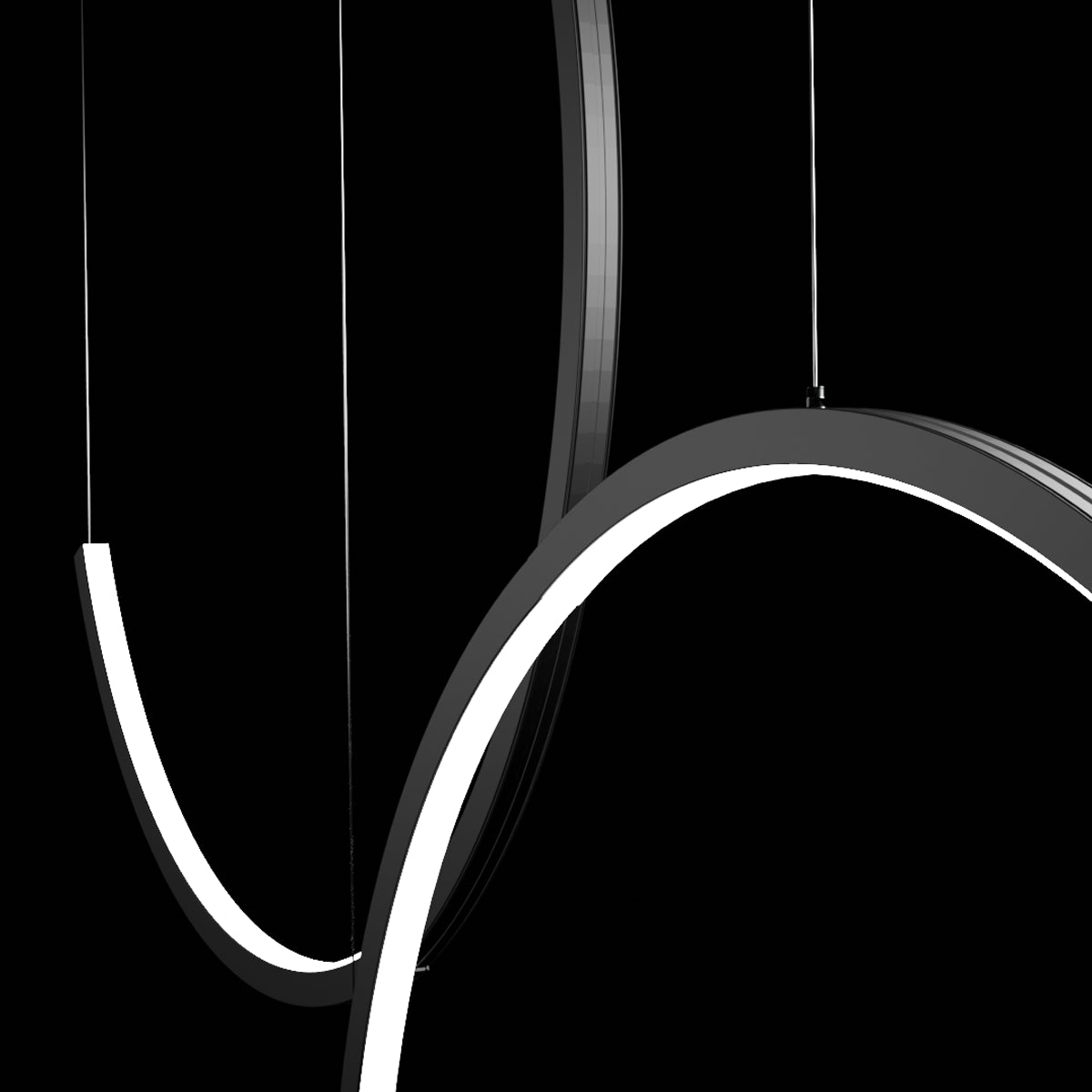 Curva Inwards Arc LED Linear Light image 3