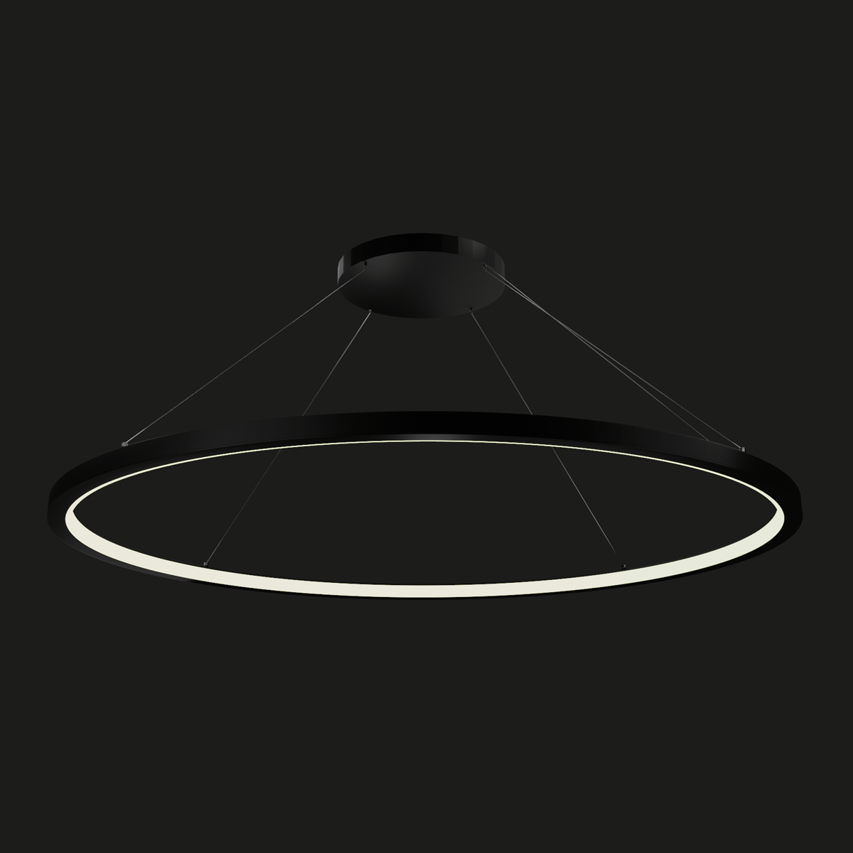 Curva Ring LED Inwards (Indirect) Pendant Light image 4