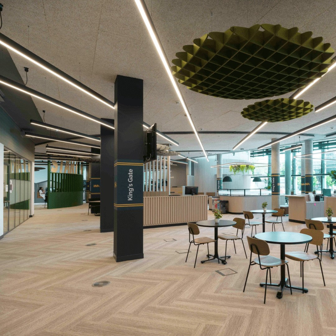 Flow Slim Extra Long Linear LED Light | Suspended | White | Customisable