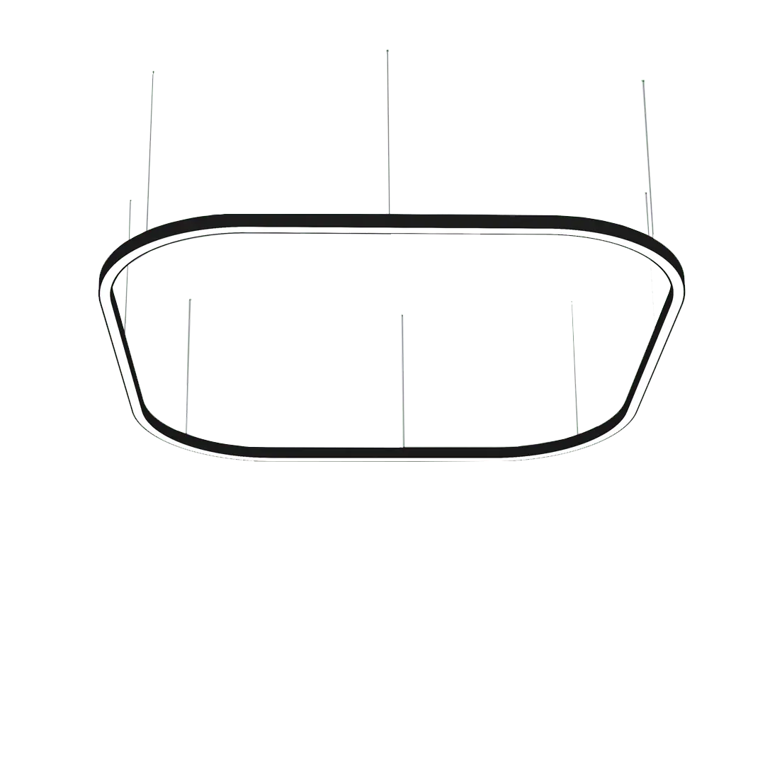 Curva Rounded LED Square Light 3000K