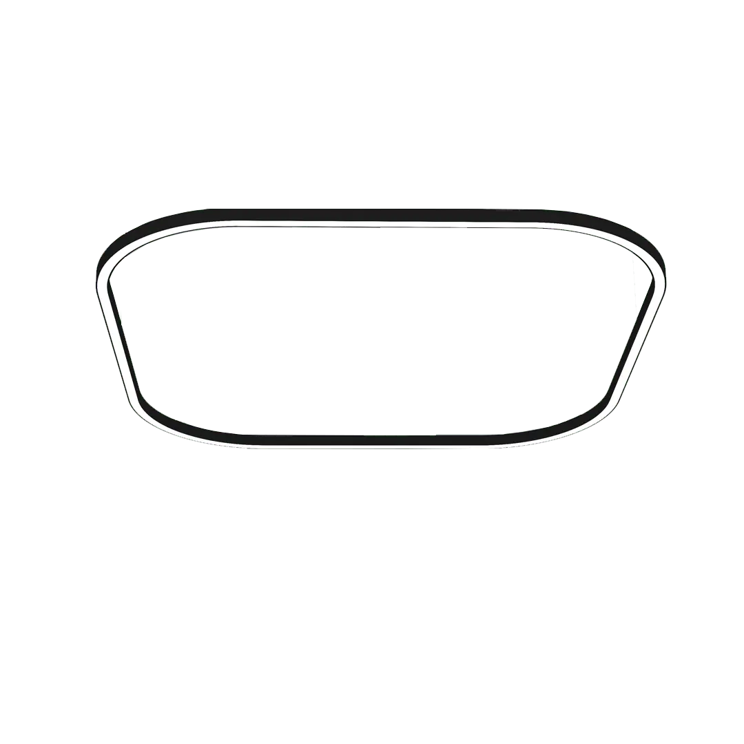 Curva Rounded LED Square Light 3000K