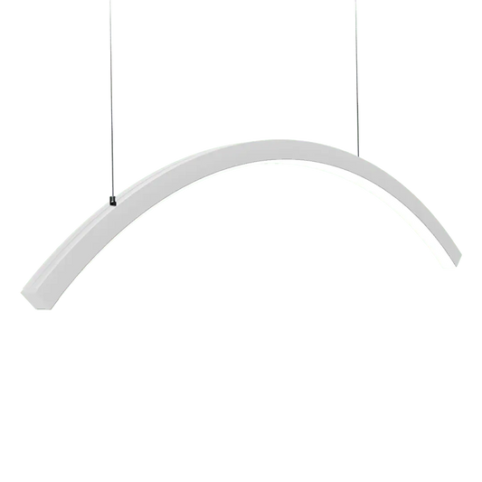 Curva Inwards Arc LED Linear Light | Surface/Suspended | 3000K/4000K | Customisable