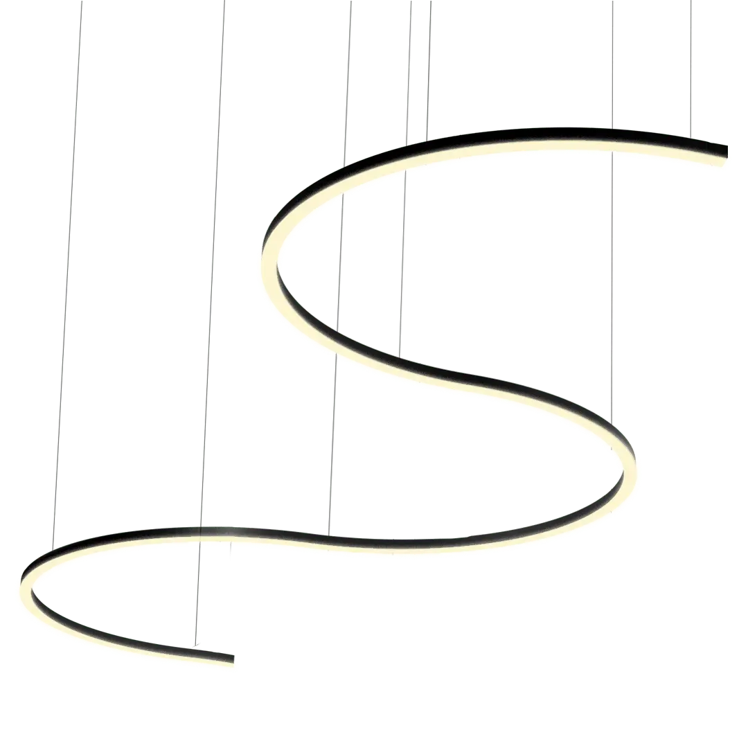 Curva Wiggle LED Linear Light 4000K