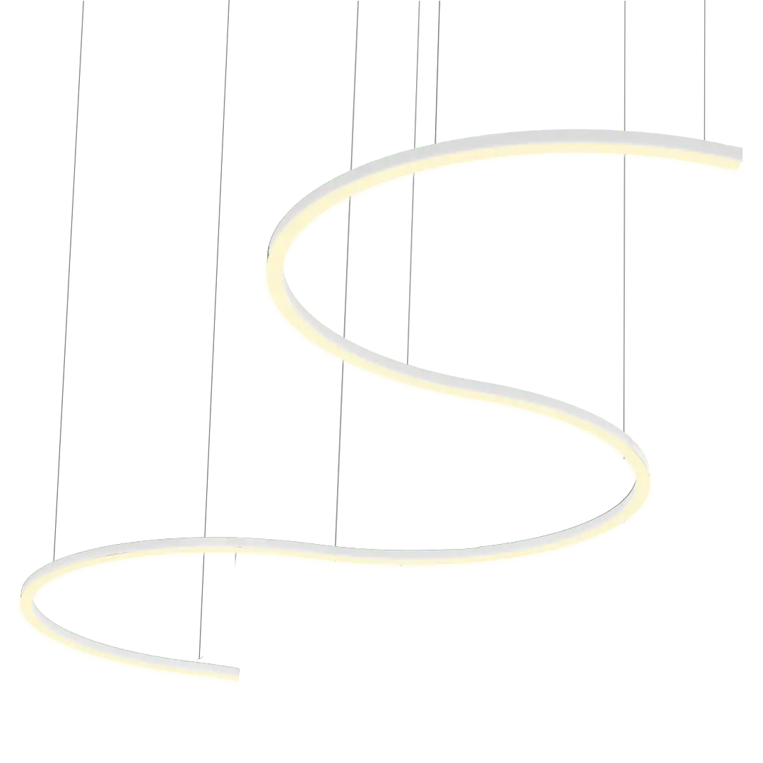 Curva Wiggle LED Linear Light 4000K