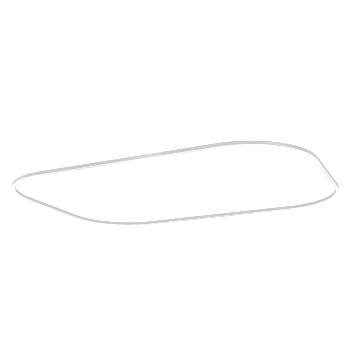 Curva Rounded LED Rectangular Light 3000K