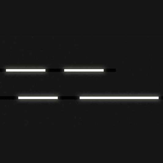 2 Embelia track lights one 300mm and one 600mm