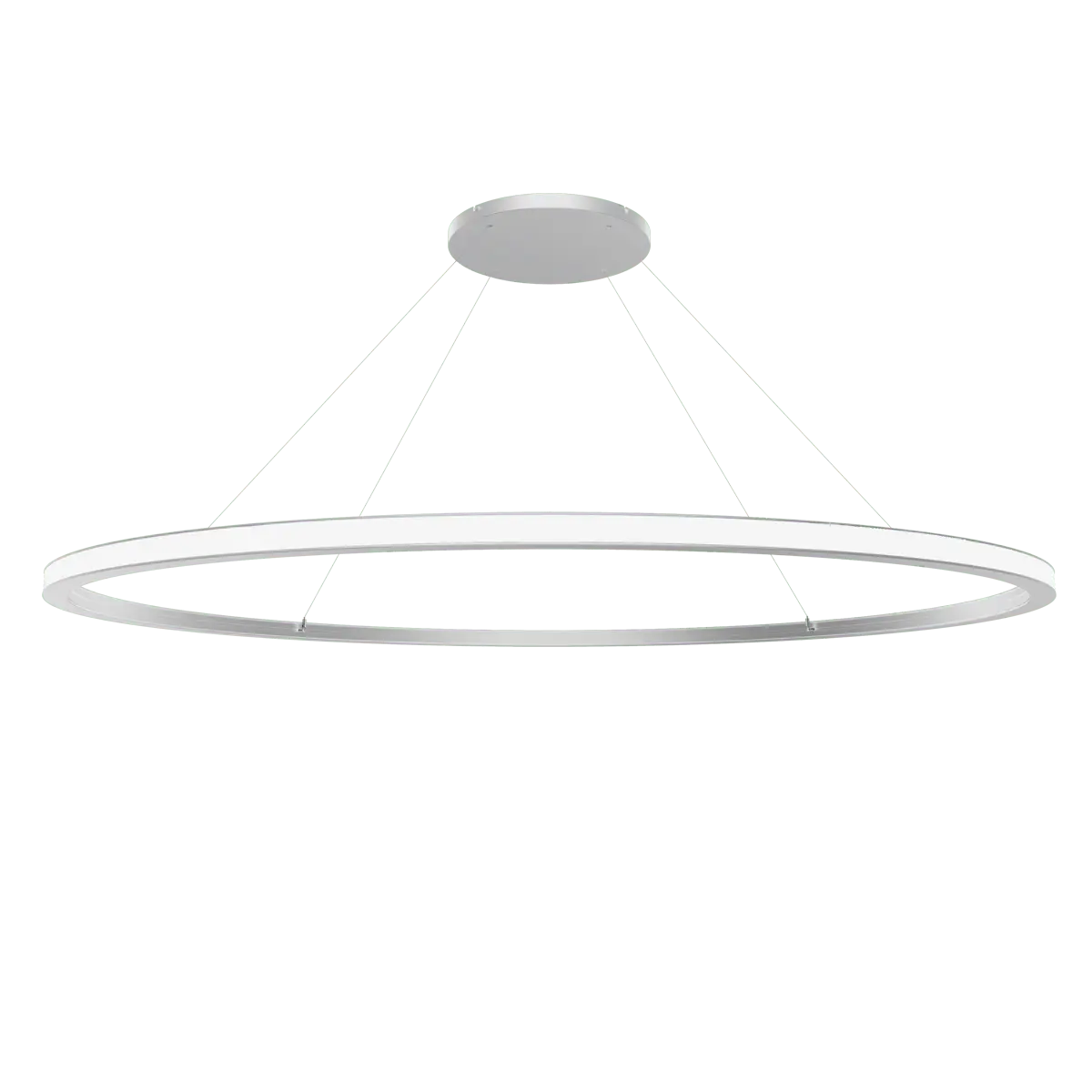 Curva Ring LED Outwards (Halo) Pendant Light image 4