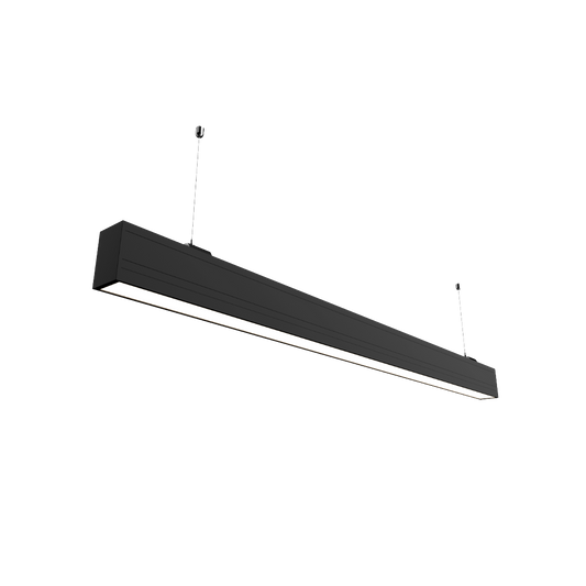 Skyline + Down LED Square | Suspended/Surface | Black