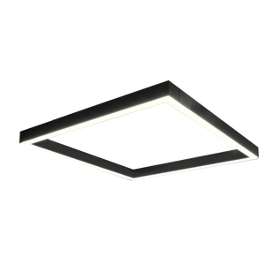 Estrella Pro Square LED Linear Light in White | Black Customisable Size image 0