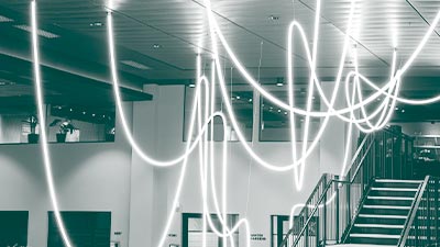 Reception Area Lighting