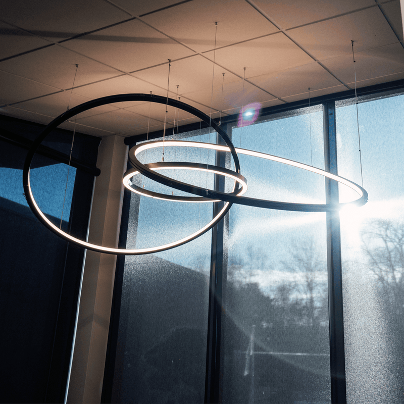 Curva Ring LED Inwards (Indirect) Pendant Light image 3