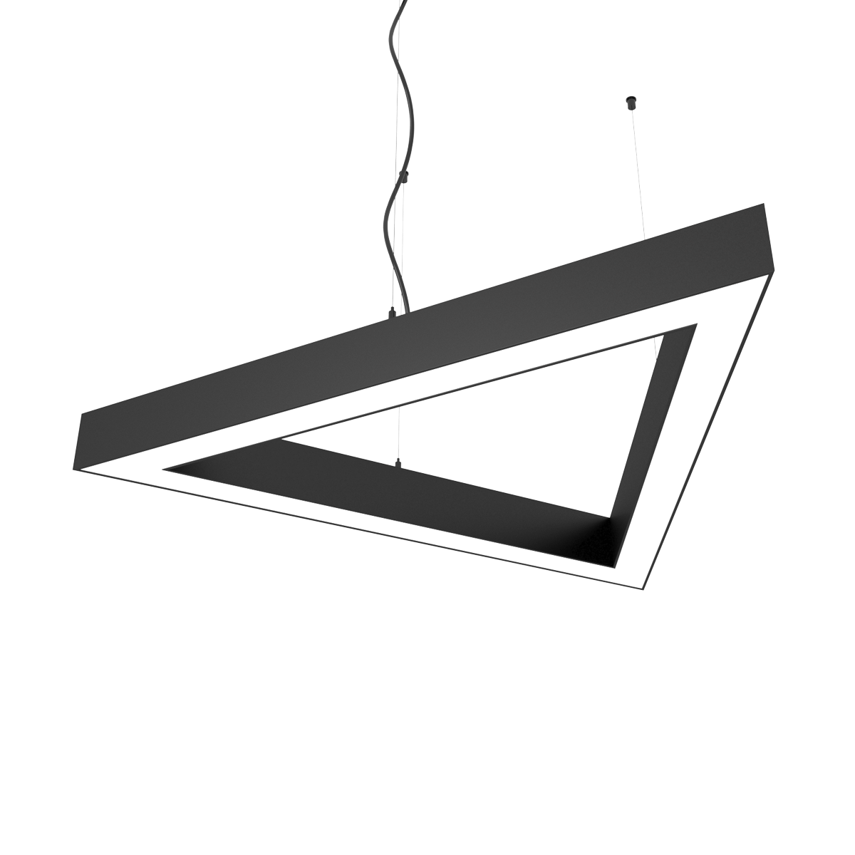 LED Triangular Pendant Light image 0