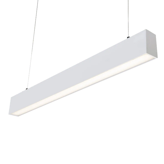 SIMPLYLine Linear LED Hanging Light with Samsung Chip 0.9m 4000K 20W in White image 0