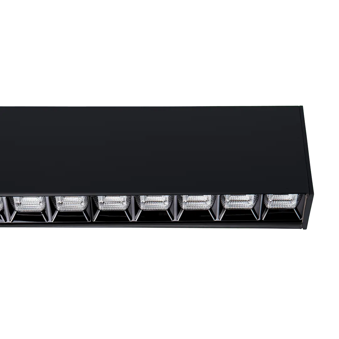 PROLine Linear LED Square Optics Customisable UGR Light Surface Mounted 4000K