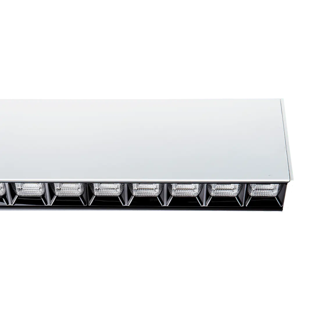 PROLine Linear LED Light | Surface Mounted |  UGR | Square Optics | White | Customisable