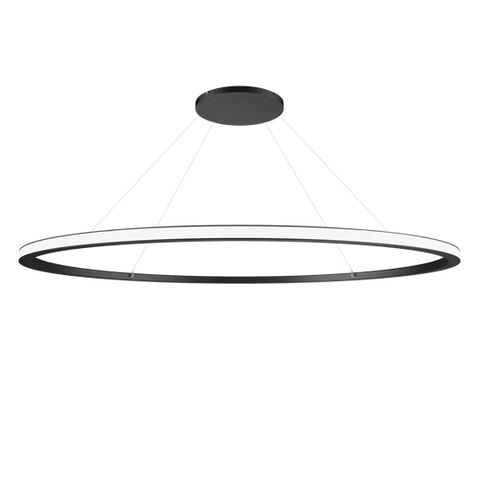 Curva Ring LED Outwards (Halo) Pendant Light image 0