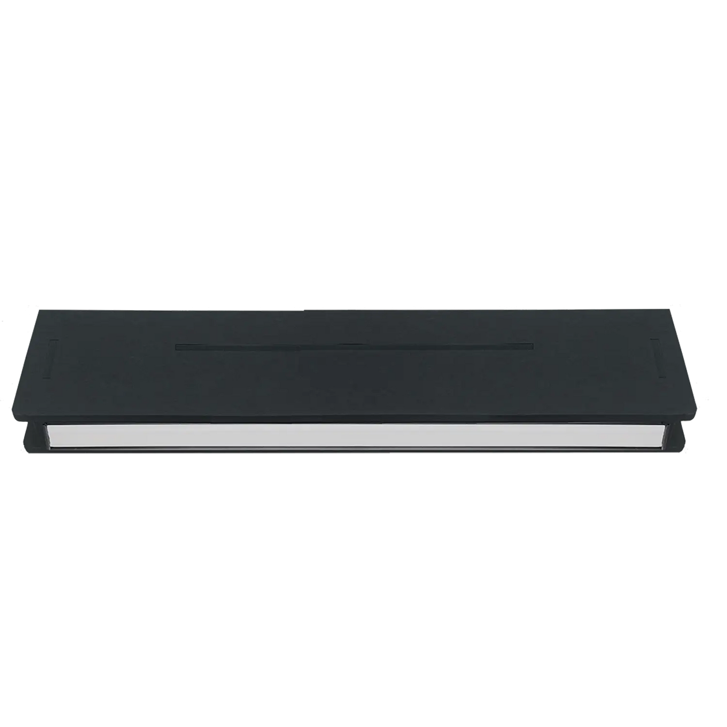Acoustic Hanging Linear LED Light - Black 2.2m image 2