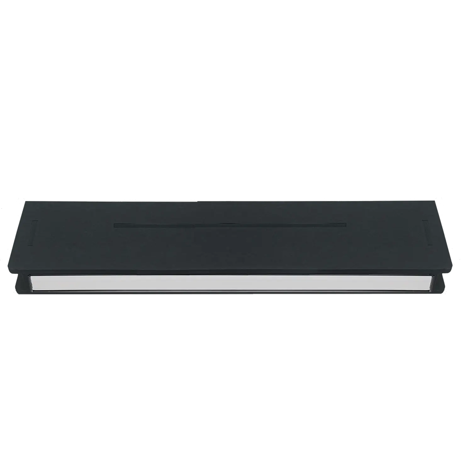 Acoustic Hanging Linear LED Light - Black 2.2m image 2