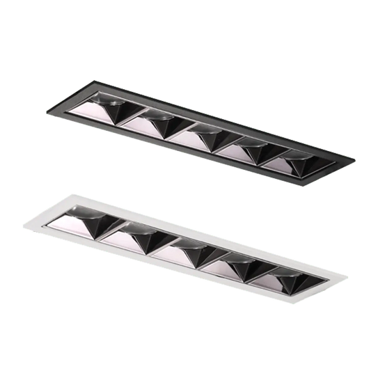 LED Recessed Linear Downlight 1x5 image 0