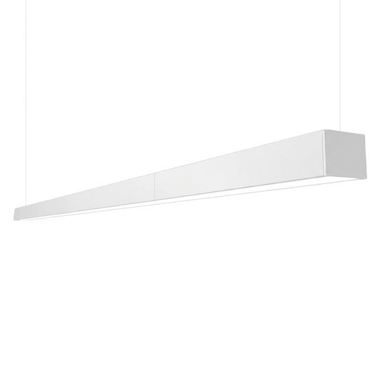 Flow Slim Extra Long Linear LED Light | Suspended | White | Customisable