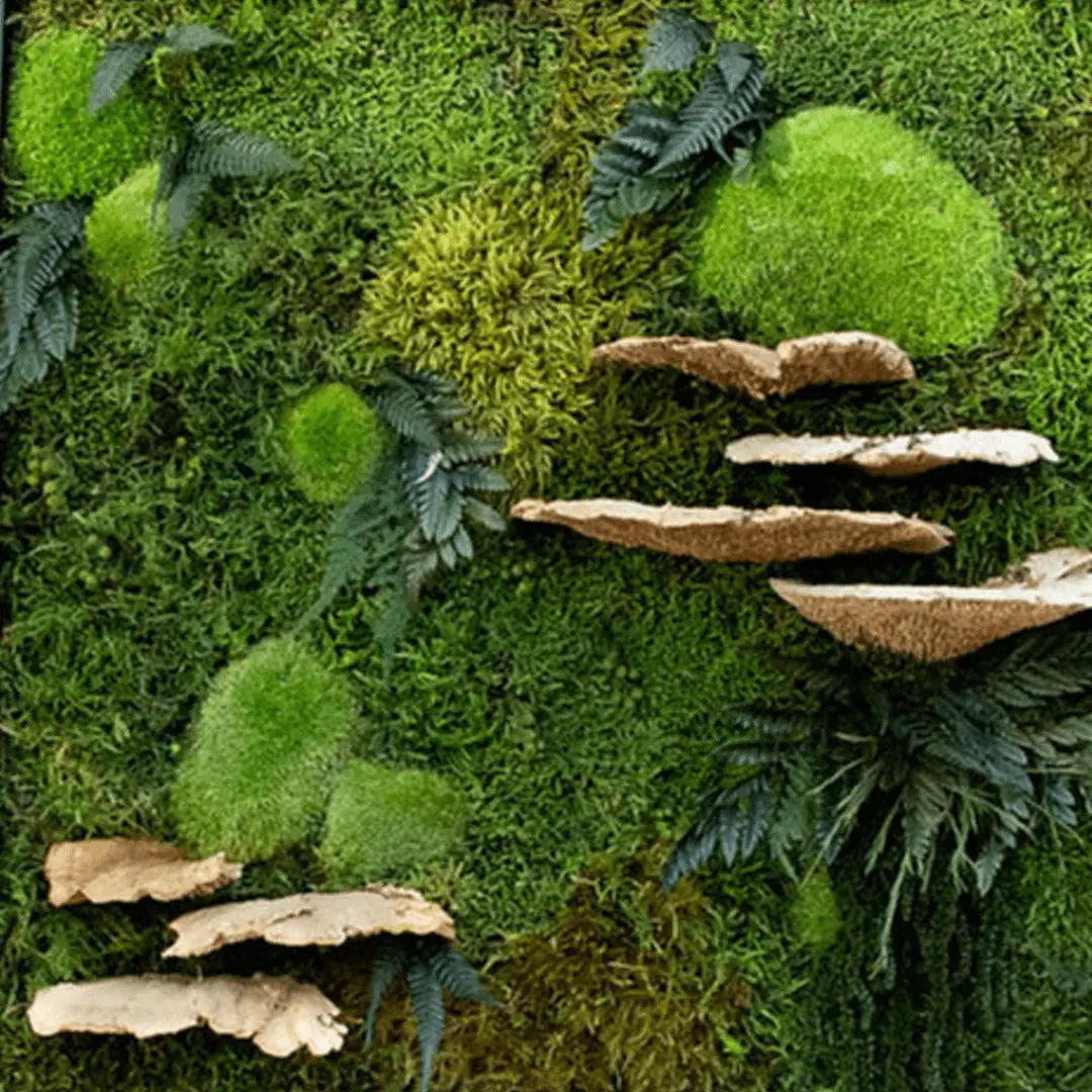 Fungi moss biophilic texture for bespoke lighting