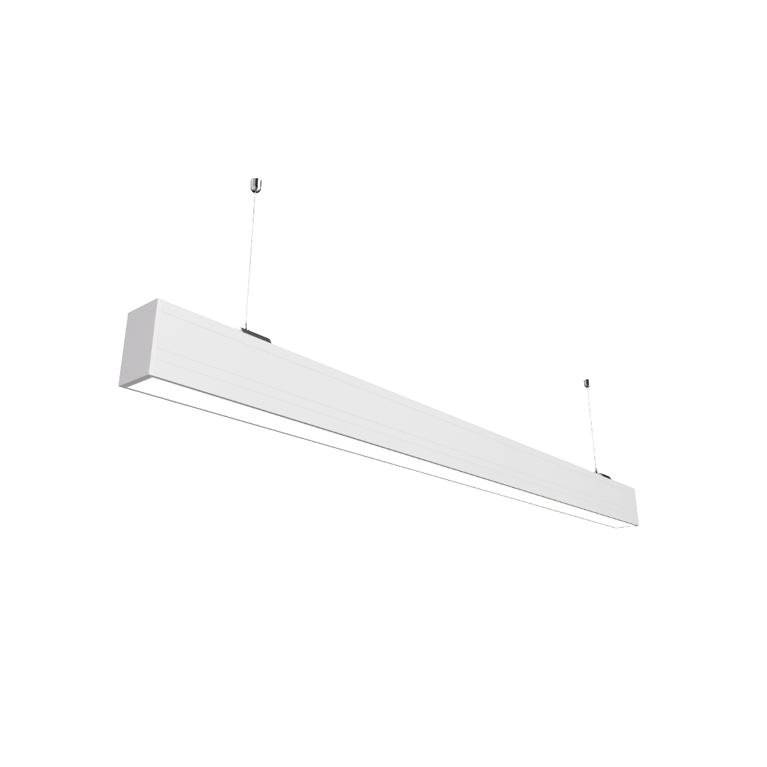 Skyline+ Down Linear LED Light | Suspended/Surface | White